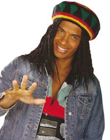 Jamaica Rasta Man - Hodeplagg