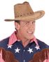 Brun Semsket Cowboyhatt