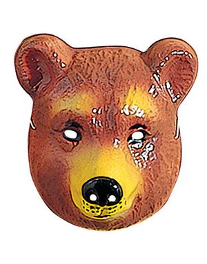 Bjørn - Maske til Barn 