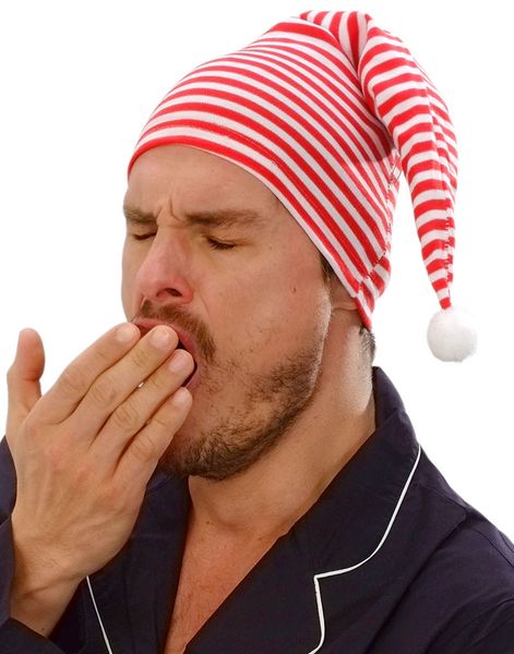 Rød og Hvit Stripete Nattlue