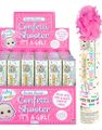24 stk Gender Reveal Liten Konfettikanon Jente - 20 cm Hel Eske