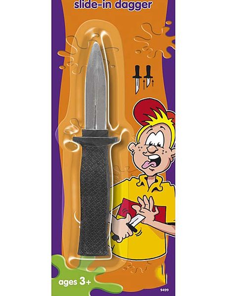 Slide in Dagger - Fake Kniv/Dolk 18,5 cm