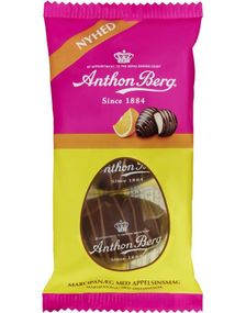 3 stk Anthon Berg Marsipanegg med Appelsinsmak 90 gram