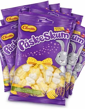 24 stk Cloetta Påskeskum - Hel Eske 2,4 kg
