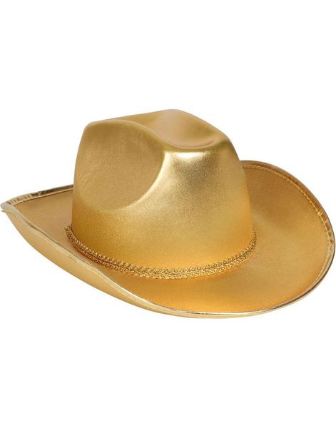 Gullfarget Cowboyhatt