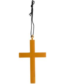 Gullfarget Kostymekors med Svart Snor