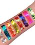 VELG BLANT 8 FARGER - Iriserende Chunky Glittergele