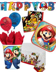 Festpakke for 16 Personer - Super Mario Party