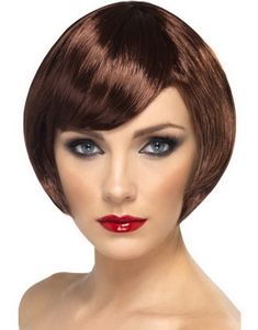 Bob Haircut Parykk - Brun