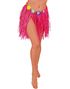 Hawaii Hula Skjørt m/Blomster - 40 cm Rosa