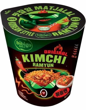 Original Kimchi Ramyun - Sterk Kimchismak - BIBIGO 97,5 gram (Korea)