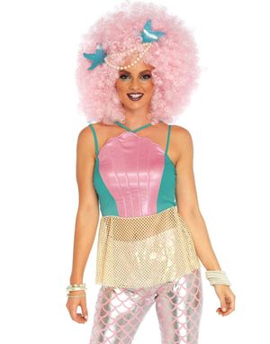 Disco Mermaid - Kostyme til Dame