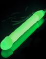 Grønn Dick Glow Stick med Snor 15 cm