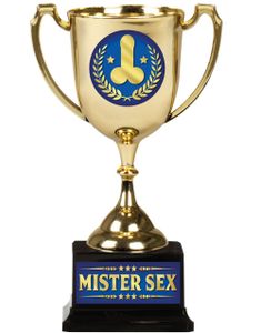 Mister Sex - Gullfarget Pokal 19 cm