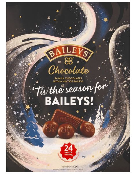 Chocolates with a Hint of Baileys - Sjokoladekalender 90 gram