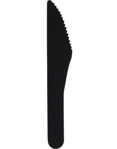 10 stk Miljøvennlige Kniver Svart 13 cm