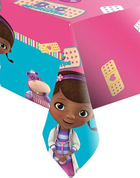 Plastduk 120x180 cm - Doc McStuffins