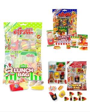 Taste Them All - Efrutti Godteri Bag - Tre Varianter - Pakketilbud