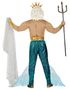 Poseidon Kostyme 5 Deler