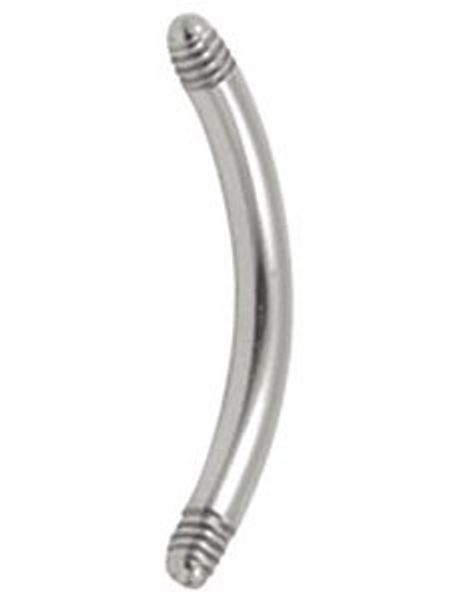 Banan Stang Blank - 1,6 mm tykk x 10 mm lang Stålstang