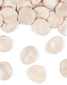 Beige Roseblader – 100 stk Dekorasjon