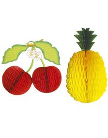 Kirsebær & Ananas Honeycomb - 21 cm