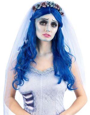 Lisensiert Corpse Bride Parykk