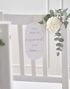 10 stk Hvite Ovale Navnelapper - Modern Luxe