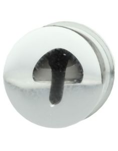 Piercing With Black Mushroom - Pyrex Plugg