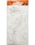 Fargelegging Bordduk med Halloween Tema 160x80 cm