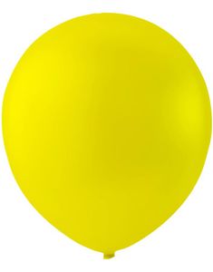 100 stk 23 cm MEGAPACK - Gule Ballonger