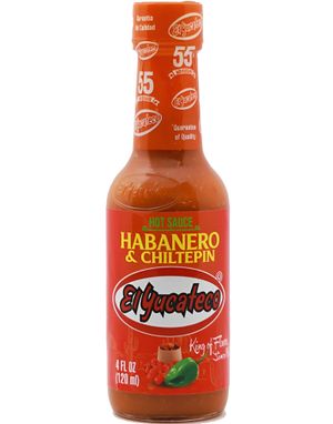 El Yucateco Habanero & Chiltepin - Medium Spicy Smakfull Chilisaus 150 ml (Mexico)
