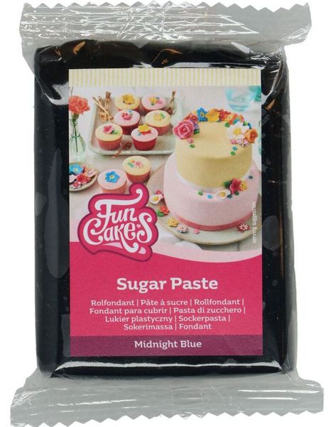 Funcakes Fondant - Midnight Blue / Midnattsblå 250 gram
