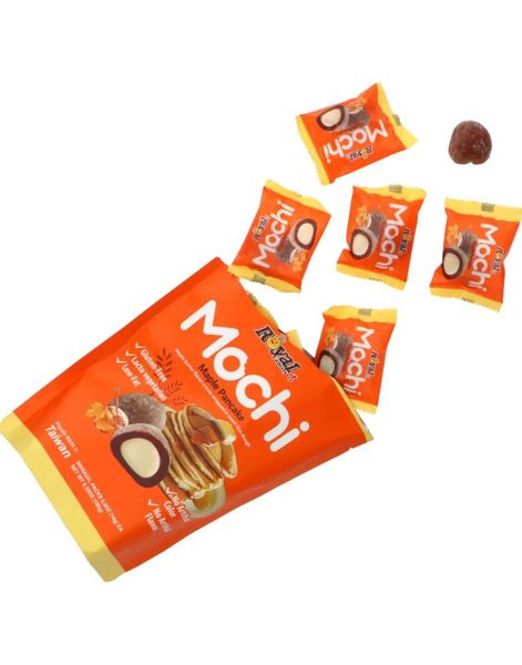 Royal Family Mochi Maple Pancake - Mochi med Lønnesirupsmak 120 gram (Taiwan)