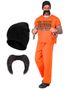 Big House Inmate - Fange Herrekostyme - X-Small
