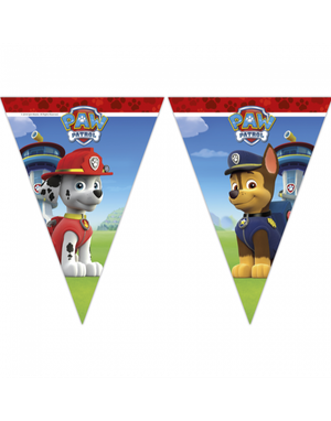 Banner med Vimpler 2,3 meter - Paw Patrol