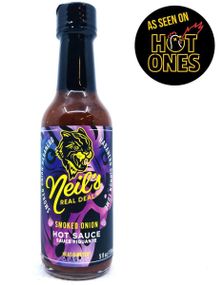 Neil's Real Deal - Smoked Onion Hot Sauce - Sterk Chilisaus med Røkt Løk 148 ml