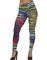 Fargerike Leggings med Tigerstriper til Dame