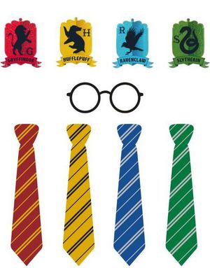 24 stk Harry Potter Fotoeffekter - Hogwarts