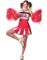 Amerikansk Cheerleader Damekostyme
