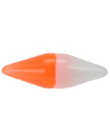 Spiss Pille Orange - 5x15 mm Akrylkule til 1,6 mm stang