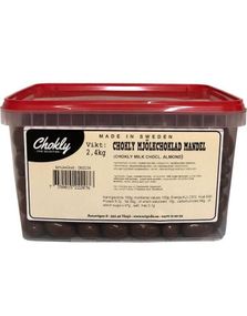 2,4 kg Choco Mandel - Mandel med Sjokoladetrekk - Chokly