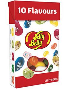 Jelly Belly Bean - Gelebønner med 20 Forskjellige Smaker i Stor Pastilleske 100g (USA Import)
