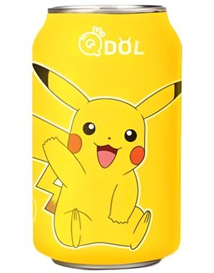 Pokemon Pikachu Natural Sparkling Water - Kullsyrevann 330 ml (Asia Import)
