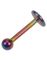 Flerfarget Labret med Rund Kule