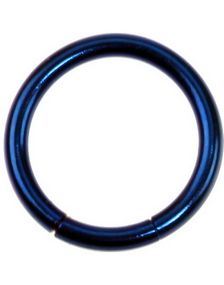 Blå Segment Ring