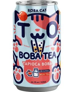 DATOVARE - Boba Cat Original Milk Tea - Popping Bubble/Boba Tea 315 ml (Taiwan)