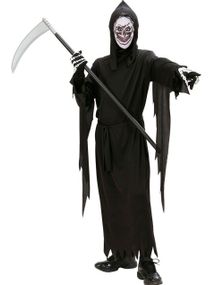 Herr Skrekk Barnekostyme med maske
