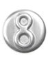 8 Ball Flat Stålkule