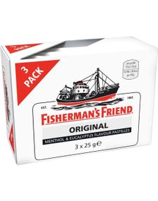 1830211200_13-pack Fisherman's Friend Original med Smak av Menthol og Eucalyptus 75 gram
